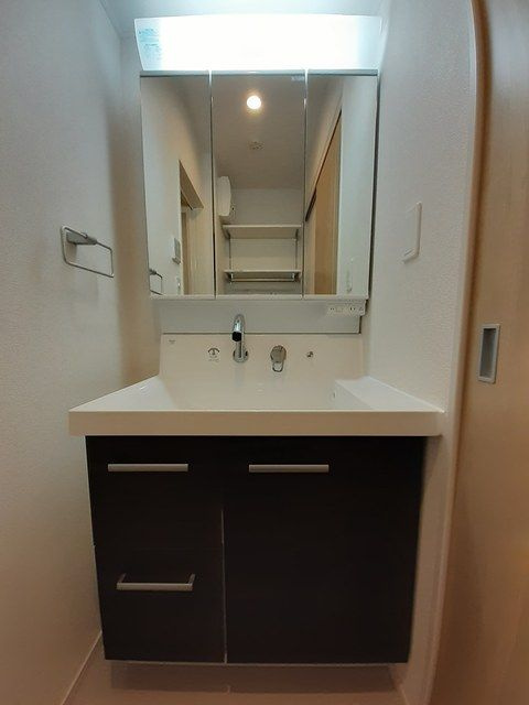 サンブルーム　赤坂の洗面所