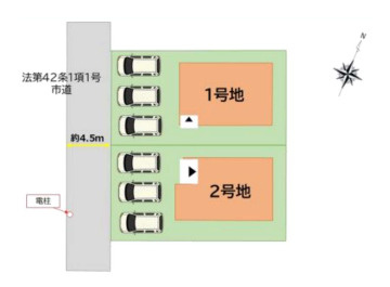 【区画図】 | 大野城市南ヶ丘5丁目5期　2号棟（全2棟）【仲介手数料無料・0円】 | 区画図です。2号棟