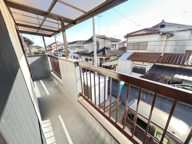 大平町新　中古戸建のバルコニー