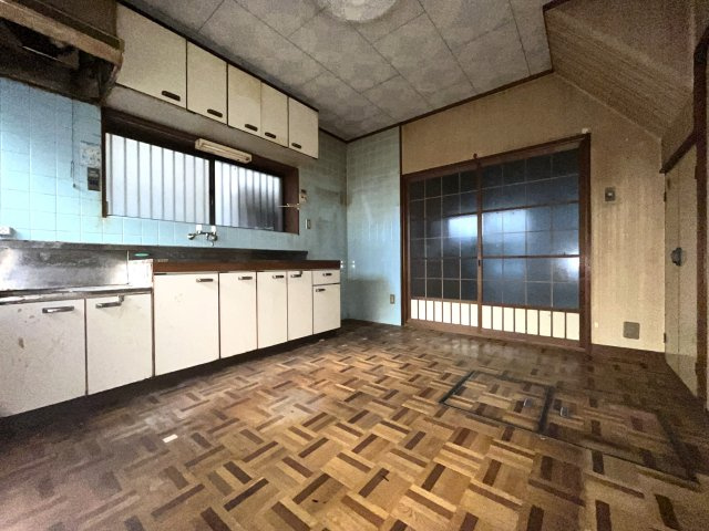 中古戸建　大東市南楠の里町（昭和58年築）のキッチン