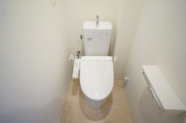 【トイレ】 | エクセラート平野A棟 | 2018年に温水洗浄便座、交換済みです☆