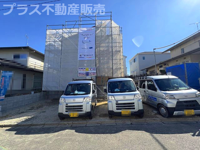 【外観】 | 糟屋郡志免町王子3丁目第6　1号棟（全1棟）【仲介手数料無料・0円】 | 現地写真。プラス不動産販売なら、現場の全ての棟をまとめてご見学頂けます。