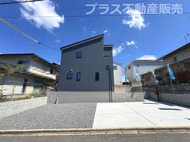 【外観】 | 糟屋郡志免町王子3丁目第6　1号棟（全1棟）【仲介手数料無料・0円】 | 現地写真。プラス不動産販売なら、現場の全ての棟をまとめてご見学頂けます。