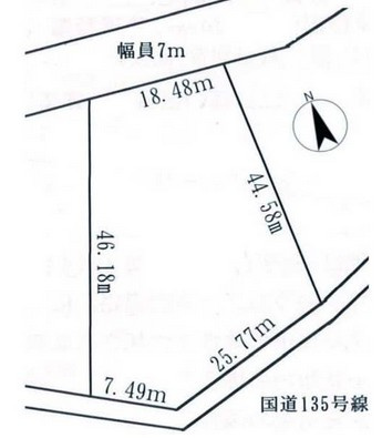 【土地図】 | 浮山温泉郷　売地