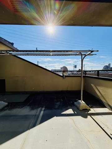 堺市中区堀上町　中古戸建のバルコニー