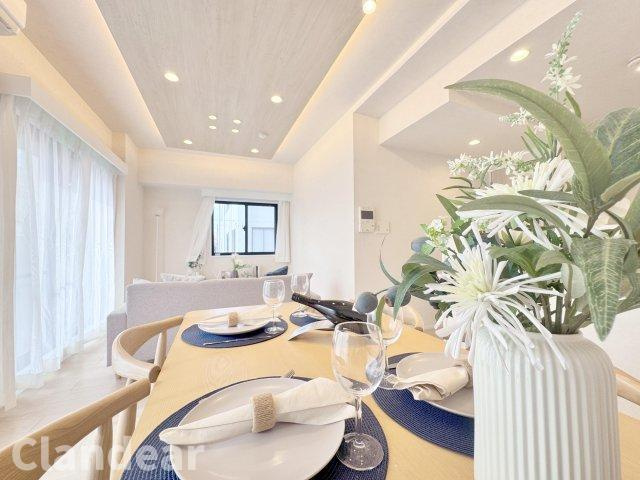 ディアハイム北松戸の居間・リビング|ドキドキの新生活も、安心してスタート。ぴったりの住まいを見つけませんか？クランディアが一緒に住まい選びをサポートします‼　まずは、お気軽にお問合せください　＃クランディア