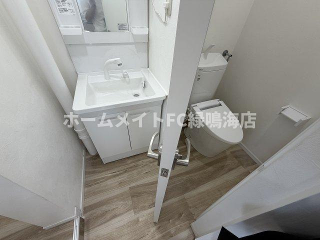 栄寿ハイツの洗面所