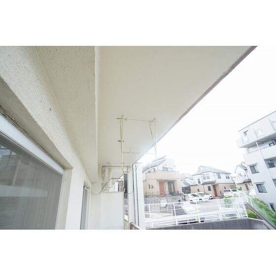 物干し竿掛け