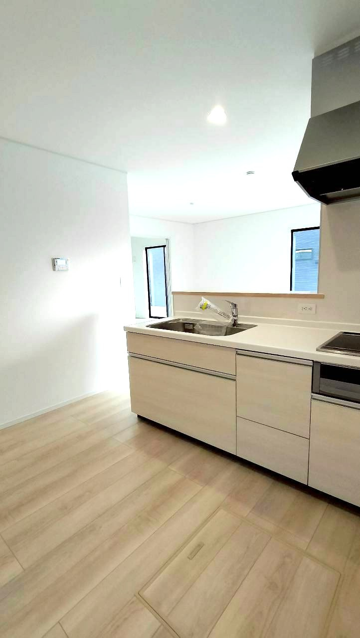 クレイドルガーデン南区八分字町　第14のキッチン|真新しいキッチンで楽しくお料理