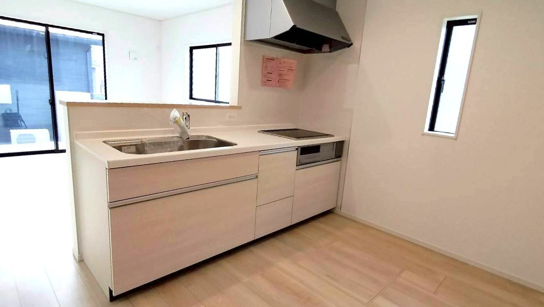 クレイドルガーデン南区八分字町　第14のキッチン|新しいキッチンで楽しくお料理