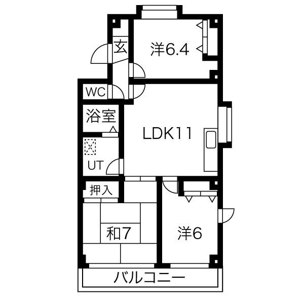 プリミエール藤江I　　刈谷市近郊の賃貸はクラスホーム刈谷店の間取り