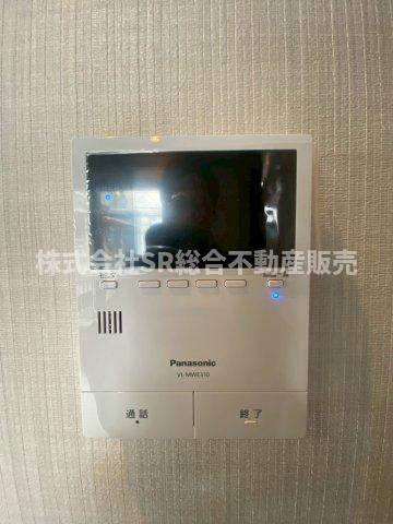 本庄1丁目中古戸建の防犯設備|モニター付きインターホンがあり女性やお子様にも安心です！