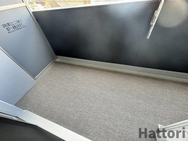 セレニテ江坂エクラのバルコニー