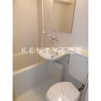 【浴室】 | 大森タウンビル | きれいなお風呂です