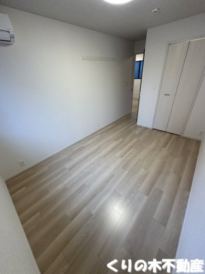 【寝室】 | ヒナタ・アサヒノⅠ | 落ち着いた色調の寝室です