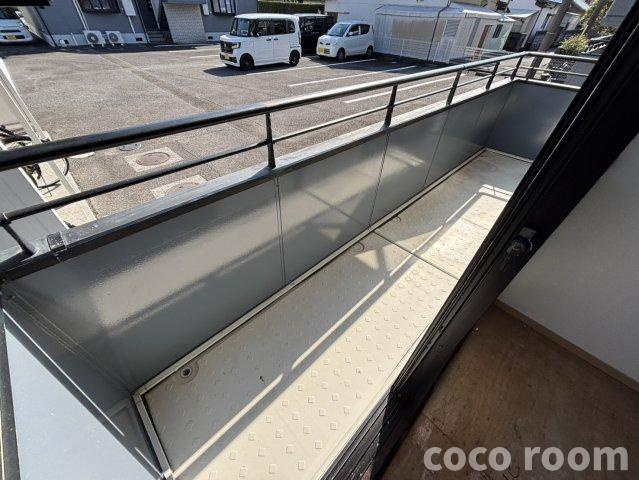 プルミエール　Bのバルコニー