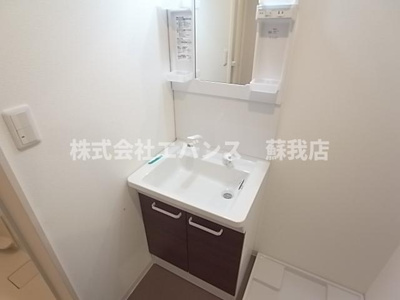 【独立洗面台】 | ジーメゾン千葉ウエスト | 独立洗面台で身支度をすべて済ませてしまいましょう