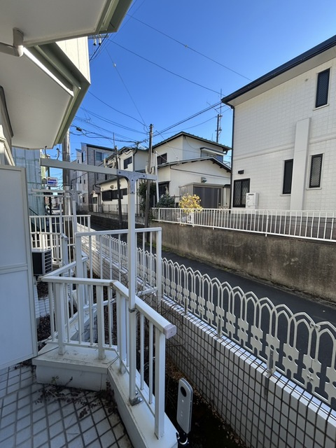 ジュネパレス鎌倉第３のバルコニー