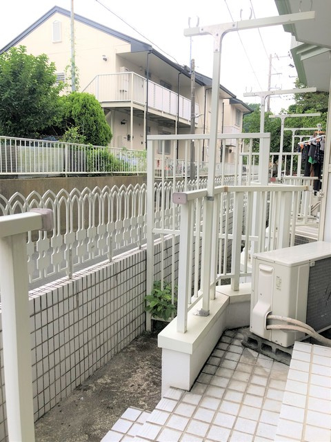 ジュネパレス鎌倉第３のバルコニー