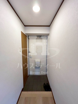 【玄関】 | パークサイドハイツタケノヤ | 明るい玄関です