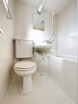 【浴室】 | K・Iコーポ | ★3点ユニットバスです★