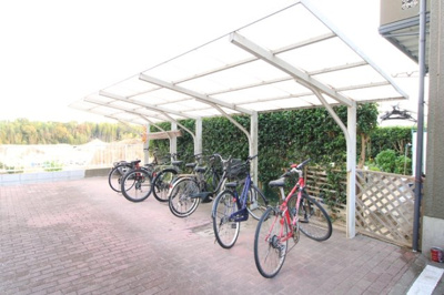 【その他共用部分】 | エクセルクローバー D棟 | 駐輪場