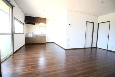 【居間・リビング】 | エクセルクローバー D棟 | D棟203 リビング