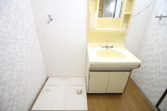 【洗面所】 | D棟203 洗面所／洗濯機置き場