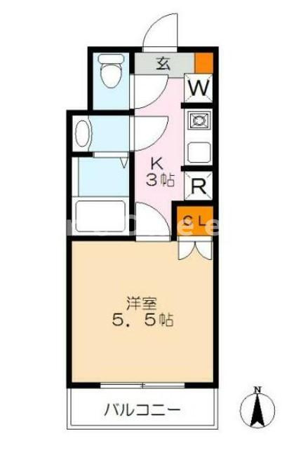 蕨テラスの間取り
