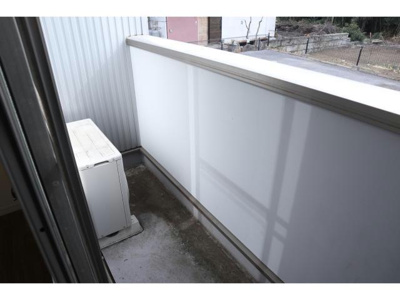 【バルコニー】 | Ｍ壱番館 | 同型の別部屋です