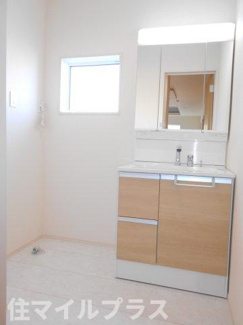 【独立洗面台】 | 郡山市静西1丁目新築一戸建て3棟 | 独立洗面台です