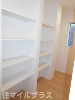 【収納】 | 郡山市静西1丁目新築一戸建て3棟 | 大きなスペースがあり、収納には困りません