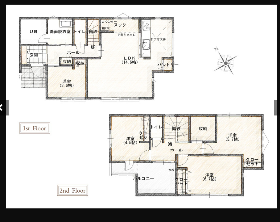 鴻巣市松原　9期　新築一戸建て　ピュアガーデン　01
