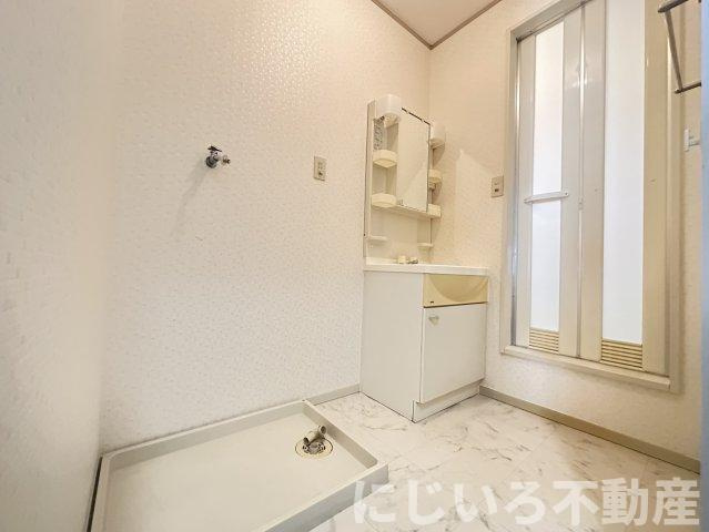 アビタシオン那賀川Bの洗面所