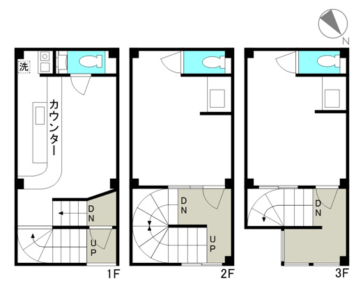 【間取り】 | 伊東市湯川　売りビル