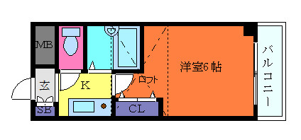 ローテローゼ本山の間取り