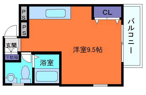 エルデ六甲の間取り