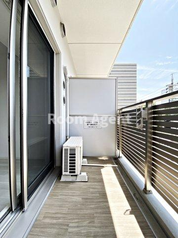 ワールドアイ名古屋城北のバルコニー