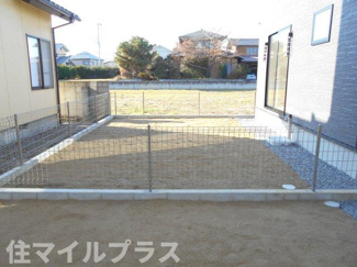 【庭】 | 郡山市静西1丁目新築一戸建て3棟 | お庭も活用できます