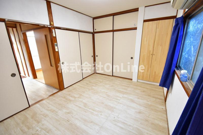 【居間・リビング】 | 西堤本通西戸建貸家