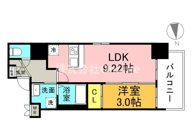 【間取り】 | Luxe布施北Ⅲ