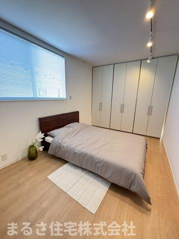 桜ヶ丘町　モデルハウスの寝室