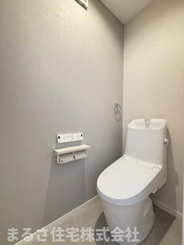 桜ヶ丘町　モデルハウスのトイレ