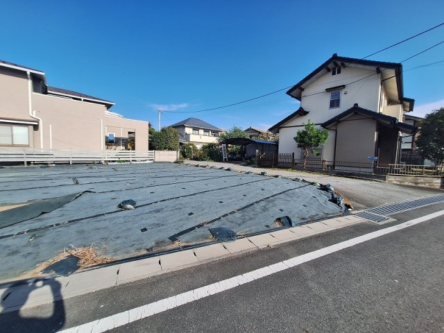 藤岡市上戸塚売土地の外観