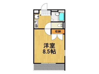 レオパレスクレストの間取り