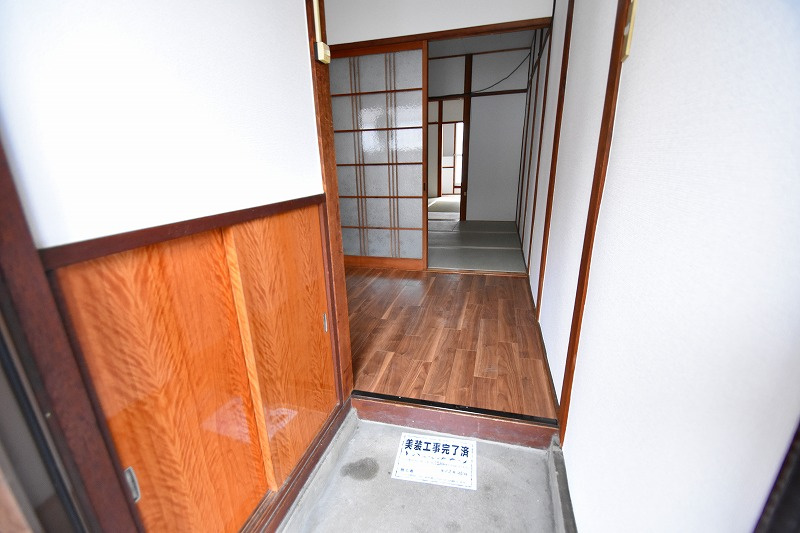 八戸ノ里文化Ⅰの玄関