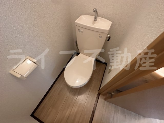 M’プラザ布施駅前のトイレ|清潔感のあるトイレです