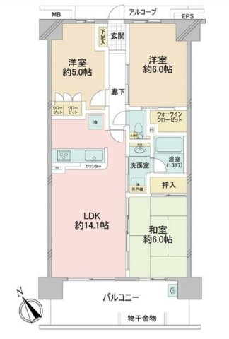 【間取り】 | □■ノブレス湘南藤沢センタースクエア■□