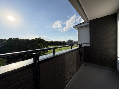 【バルコニー】 | うるま市赤野（全3棟）B号棟 | B号棟　インナーバルコニー♪