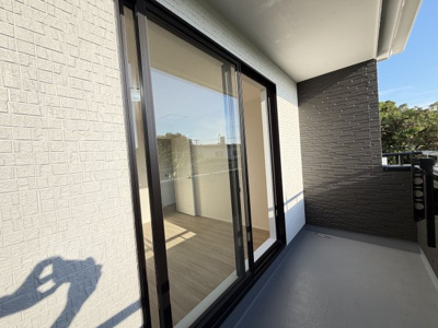 【バルコニー】 | うるま市赤野（全3棟）B号棟 | B号棟　インナーバルコニー♪